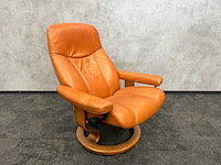 Ekornes stressless consul - lederen relax fauteuil - afbeelding 1 van  7