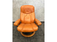Ekornes stressless consul - lederen relax fauteuil - afbeelding 6 van  7