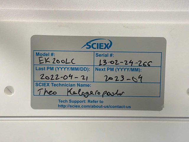 Eksigent (sciex) - ekspert micro lc200 - various medical equipment - afbeelding 12 van  17