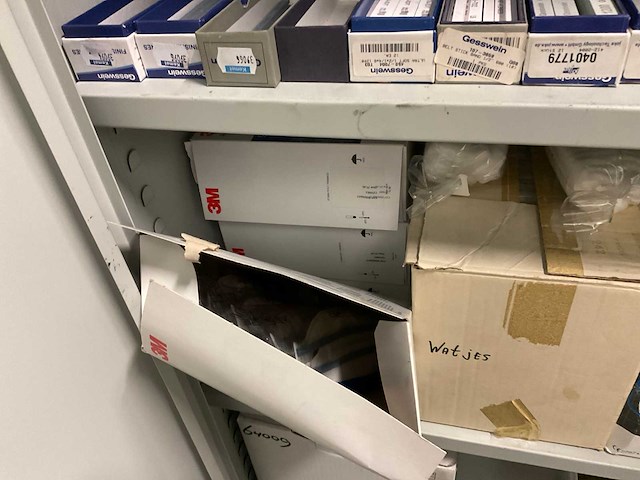 Ekwo kasten met inhoud polijst en slijp materialen (3x) - afbeelding 6 van  21