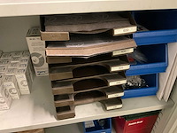 Ekwo kasten met inhoud polijst en slijp materialen (3x) - afbeelding 10 van  21