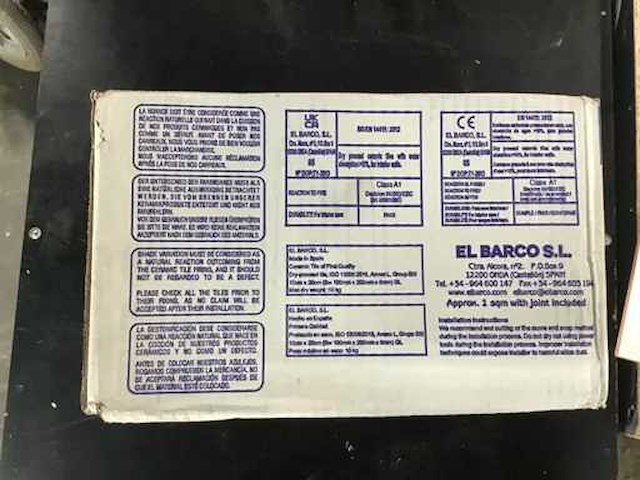 El barco - muur tegel (5x) - afbeelding 3 van  4