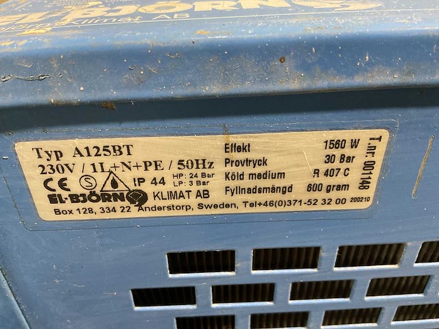 El-björn a125bt bouwdroger - afbeelding 3 van  3