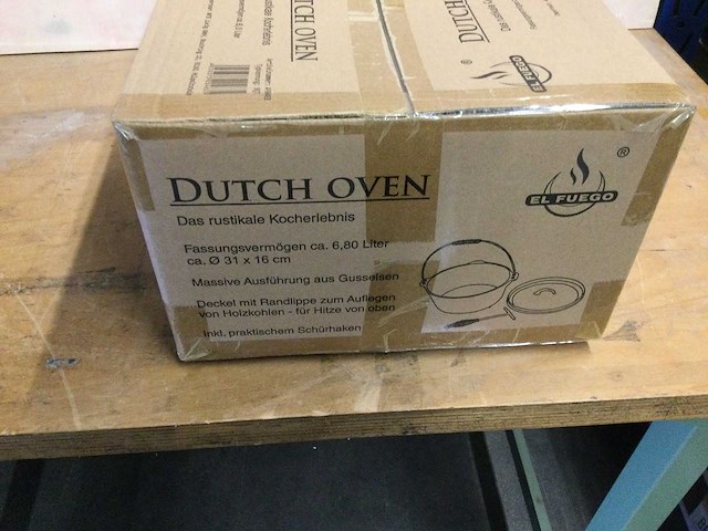 El fuego - ay0463 - dutch oven pan 6,80 liter - afbeelding 3 van  5