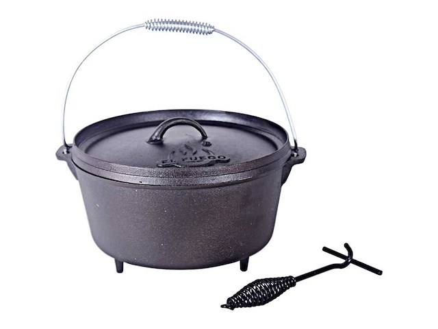 El fuego - ay0463 - dutch oven pan 6,80 liter - afbeelding 1 van  5