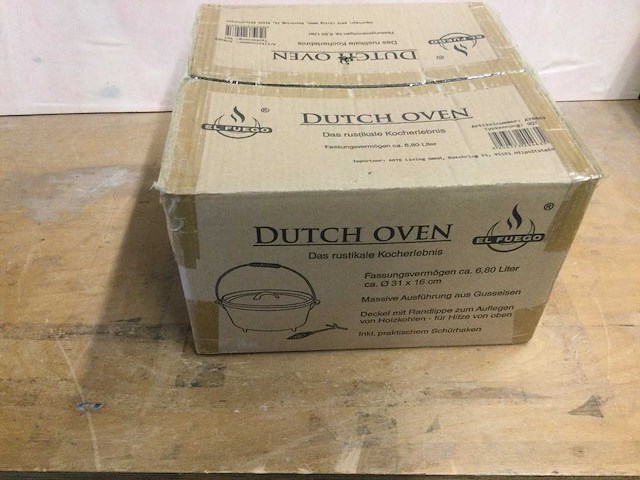 El fuego - ay0463 - dutch oven pan 6,80 liter - afbeelding 2 van  5