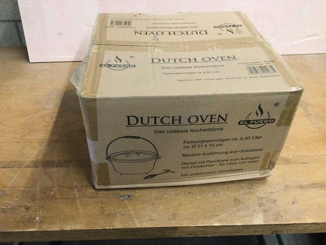 El fuego - ay0463 - dutch oven pan 8,46 liter - afbeelding 2 van  5