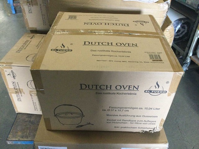 El fuego - ay0465 - dutch oven pan 15,04 liter - afbeelding 2 van  4