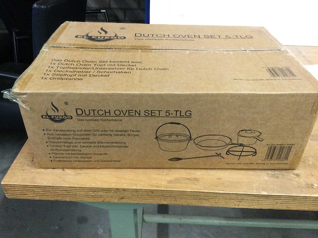El fuego - ay3661 - 5-delige ovenset - afbeelding 3 van  5