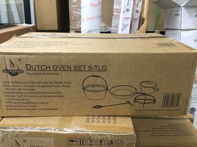 El fuego - ay4661 - 5- delige dutch ovenset. - afbeelding 2 van  3