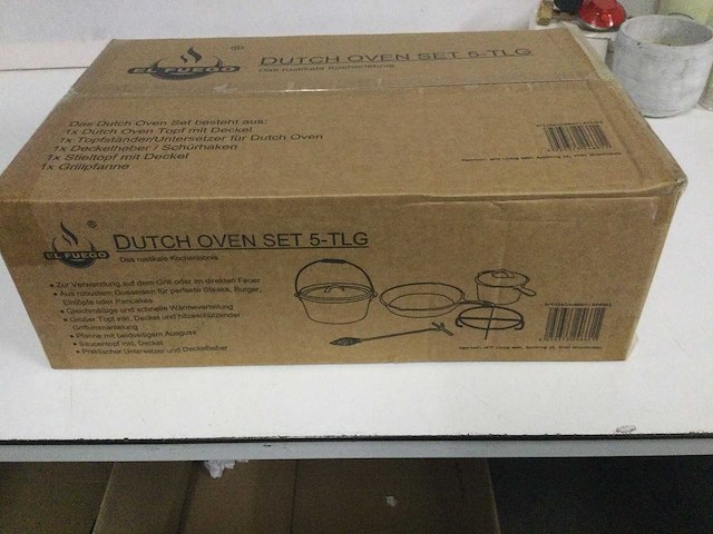 El fuego - ay4661 - 5-delige dutch oven set - afbeelding 2 van  5