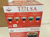 El fuego - tulsa - houtskool-bbq voor binnen en buiten. (2x) - afbeelding 3 van  5