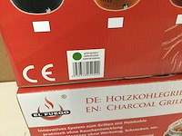 El fuego - tulsa - houtskool-bbq voor binnen en buiten. (2x) - afbeelding 4 van  5