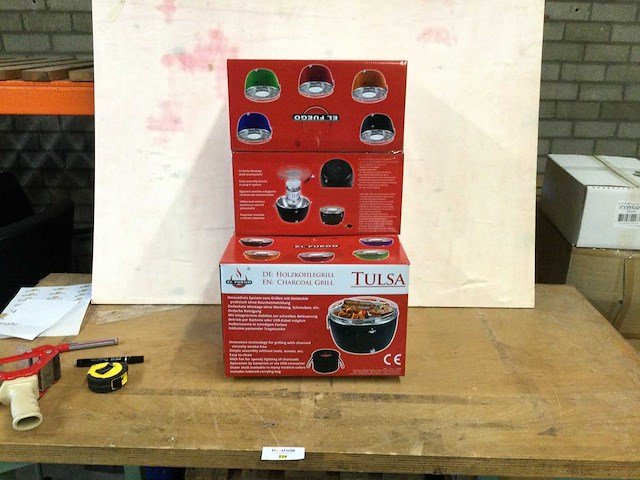 El fuego - tulsa - houtskool tafel bbq (2x) - afbeelding 2 van  4