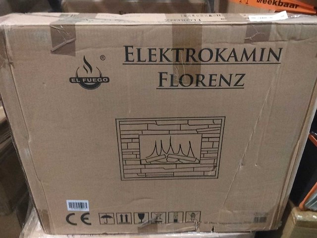 El fuego - wand sfeerhaard met verwarming - afbeelding 3 van  5