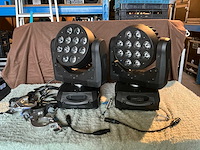 Elation razor q12 moving wash (4x) - afbeelding 1 van  8