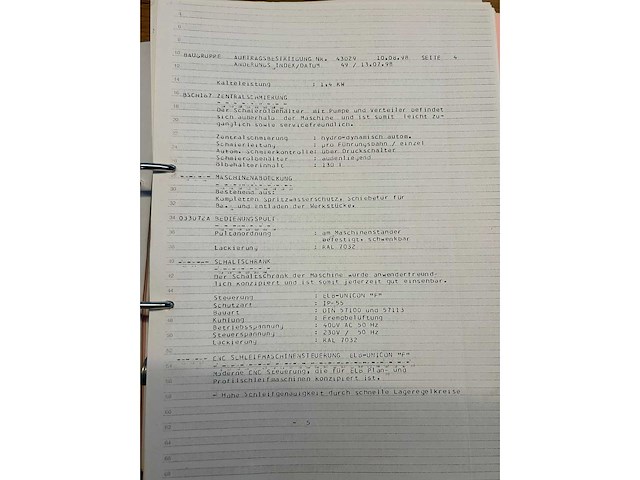 Elb - classic b15 unc.f - surface grinding machine - 1998 - afbeelding 11 van  22