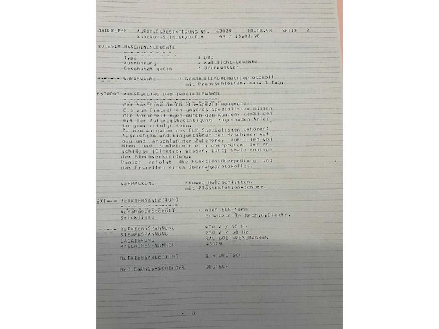 Elb - classic b15 unc.f - surface grinding machine - 1998 - afbeelding 15 van  22