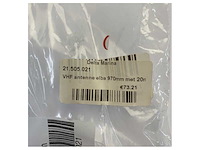 Elba vhf marine antenna 21-505-021 with antenna cable black 97 cm - afbeelding 7 van  7