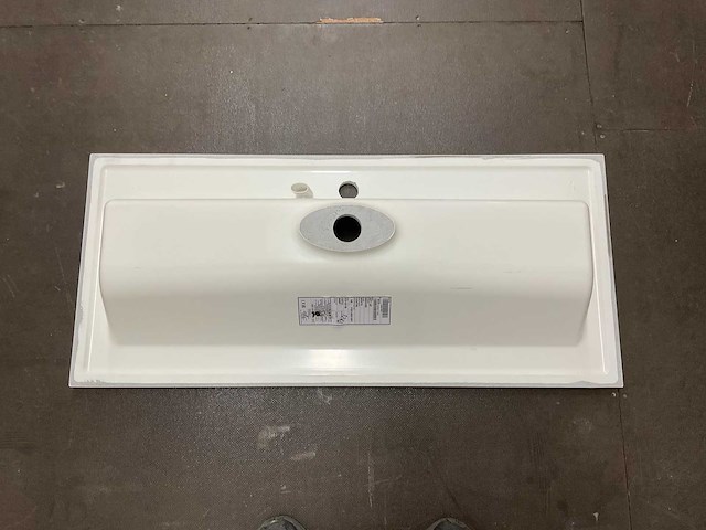 Elberti - get up wastafel - 90 x 40 cm - afbeelding 3 van  6