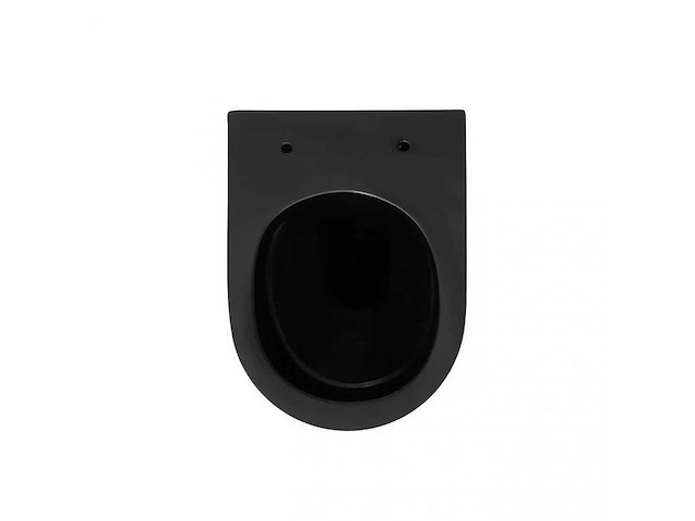 Elberti - toiletset compleet mat zwart | wandcloset | bedieningspaneel | inbouwreservoir - afbeelding 2 van  4