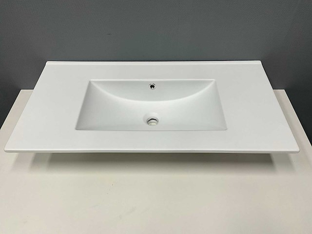 Elberti - wastafel 91 x 47 cm - afbeelding 1 van  5