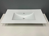 Elberti - wastafel 91 x 47 cm - afbeelding 1 van  5