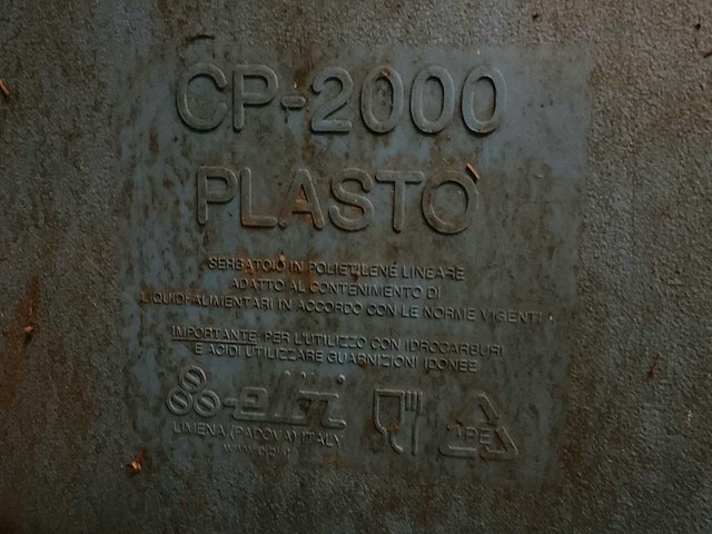 Elbi cp-2000 opslagtank - afbeelding 4 van  4