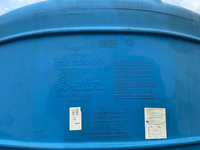 Elbi cv10000 silo/opslagtank 10m3 - afbeelding 7 van  8