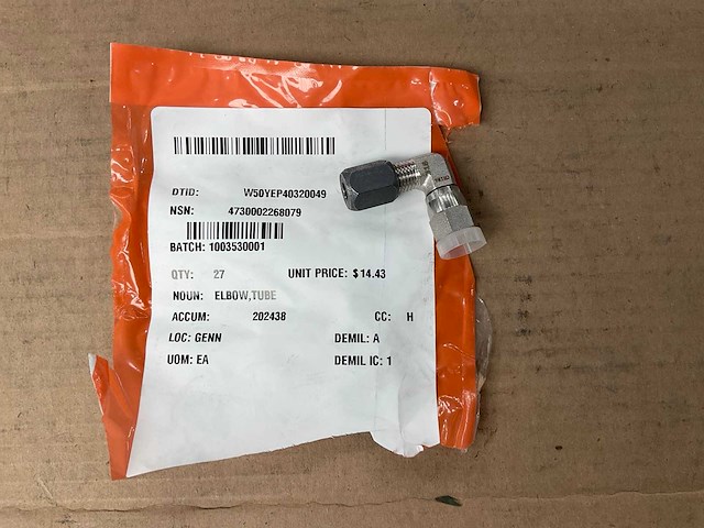 Elbow tube (27x) - afbeelding 1 van  2