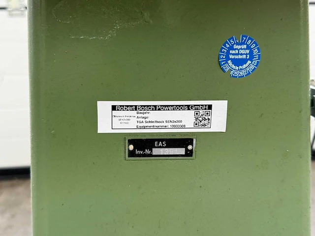 Elbtalwerk - sen 2x200 - dubbelsteens slijpmachine - afbeelding 4 van  6