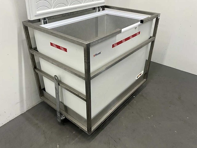 Elcold - vrieskist in mobiel rvs frame - afbeelding 2 van  2