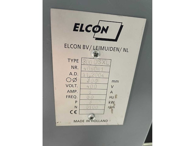 Elcon - 2004 - dsx-l 300 - verticale platenzaag - afbeelding 6 van  21
