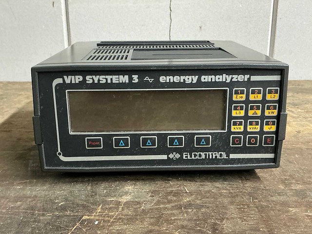 Elcontrol vip mk3 / system 3 digitale energieanalisator - afbeelding 2 van  7