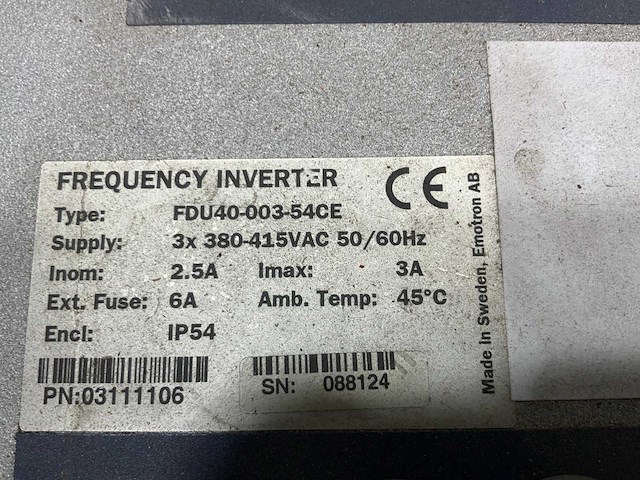 Eldutronik frequentieregelaar (5x) - afbeelding 5 van  5