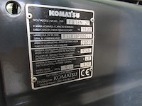 Electische heftruck incl. lader, komatsu, 1800, groen/geel, 2003, incl. vulsysteem - afbeelding 11 van  26