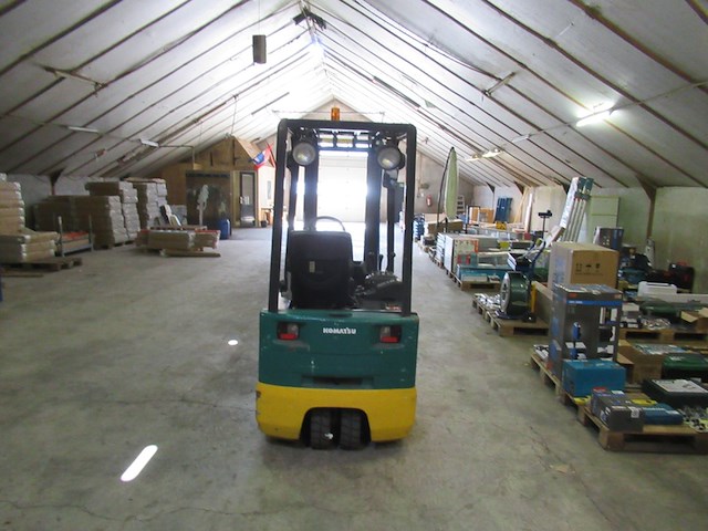 Electische heftruck incl. lader, komatsu, 1800, groen/geel, 2003, incl. vulsysteem - afbeelding 20 van  26
