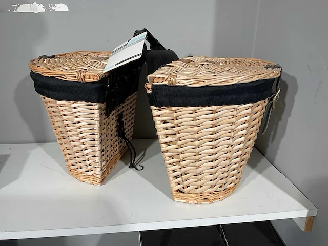 Electra wicker fietsmand - afbeelding 1 van  2