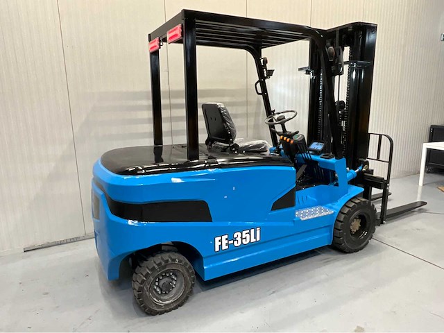 Electric forklift fe-35li vorkheftruck triplex - freelift - sideshift - lithium 400ah - 2026 - 0 uur - 4,8m - afbeelding 11 van  14