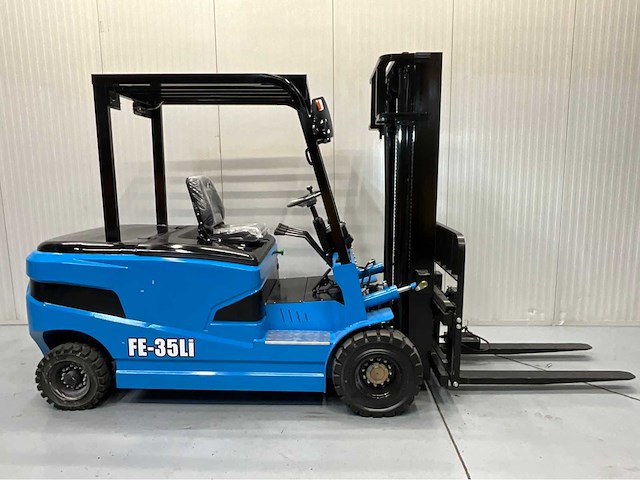 Electric forklift fe-35li vorkheftruck triplex - freelift - sideshift - lithium 400ah - 2026 - 0 uur - 4,8m - afbeelding 12 van  14