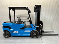 Electric forklift fe-35li vorkheftruck triplex - freelift - sideshift - lithium 400ah - 2026 - 0 uur - 4,8m - afbeelding 12 van  14