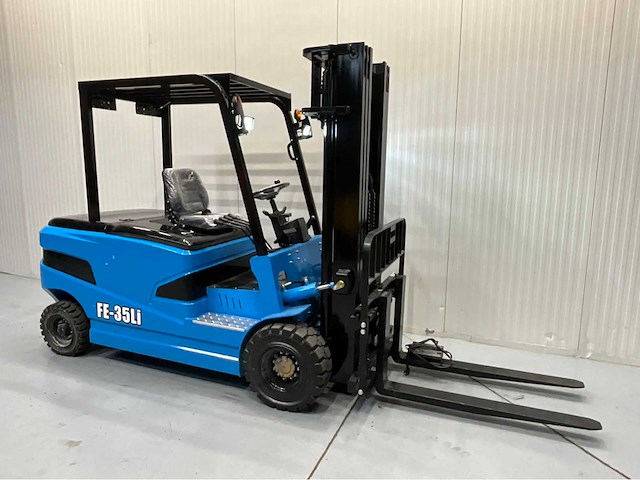 Electric forklift fe-35li vorkheftruck triplex - freelift - sideshift - lithium 400ah - 2026 - 0 uur - 4,8m - afbeelding 13 van  14