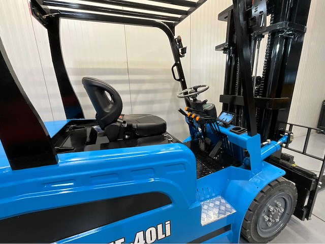 Electric forklift fe-40li vorkheftruck triplex - freelift - sideshift - lithium 400ah -2026 - 0 uur - 4,8m - afbeelding 2 van  14