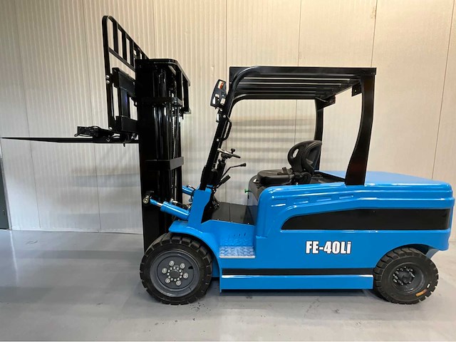 Electric forklift fe-40li vorkheftruck triplex - freelift - sideshift - lithium 400ah -2026 - 0 uur - 4,8m - afbeelding 4 van  14