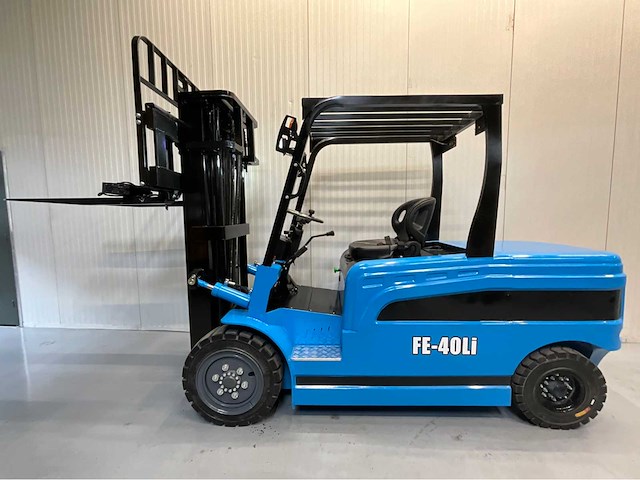 Electric forklift fe-40li vorkheftruck triplex - freelift - sideshift - lithium 400ah -2026 - 0 uur - 4,8m - afbeelding 7 van  14
