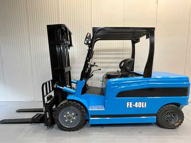 Electric forklift fe-40li vorkheftruck triplex - freelift - sideshift - lithium 400ah -2026 - 0 uur - 4,8m - afbeelding 8 van  14