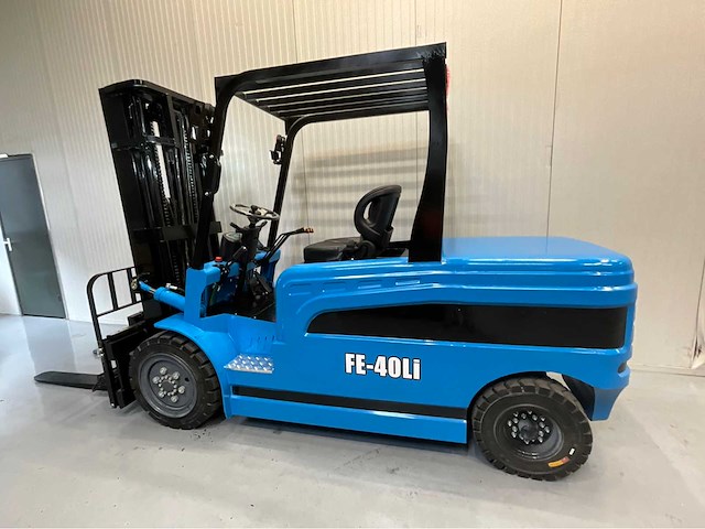 Electric forklift fe-40li vorkheftruck triplex - freelift - sideshift - lithium 400ah -2026 - 0 uur - 4,8m - afbeelding 9 van  14