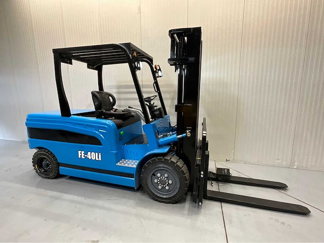 Electric forklift fe-40li vorkheftruck triplex - freelift - sideshift - lithium 400ah -2026 - 0 uur - 4,8m - afbeelding 12 van  14