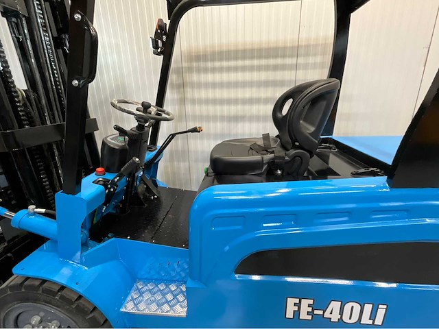 Electric forklift fe-40li vorkheftruck triplex - freelift - sideshift - lithium 400ah -2026 - 0 uur - 4,8m - afbeelding 14 van  14
