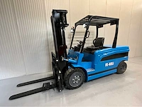 Electric forklift fe-40li vorkheftruck triplex - freelift - sideshift - lithium 400ah -2026 - 0 uur - 4,8m